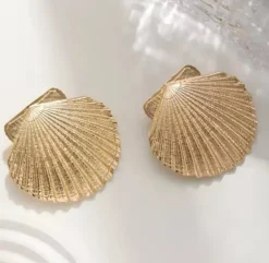 Large Shell Earrings