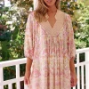 Lily Vine Boheme Mini Dress