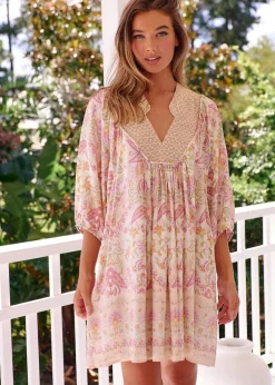 Lily Vine Boheme Mini Dress