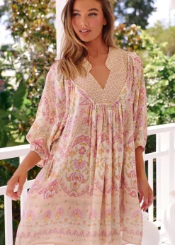 Lily Vine Boheme Mini Dress