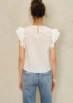 Lori Embroidered Top