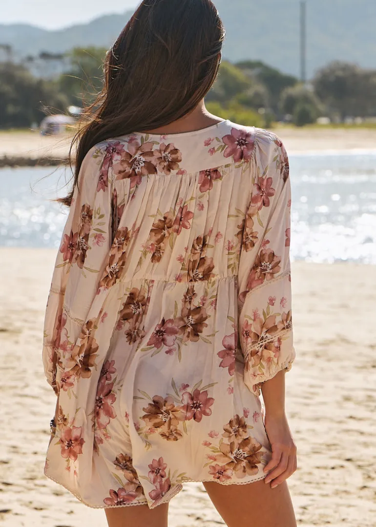 Love Story Print Bentley Playsuit