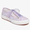 LoveShackFancy x Superga Sneaker In Lavender Blooms