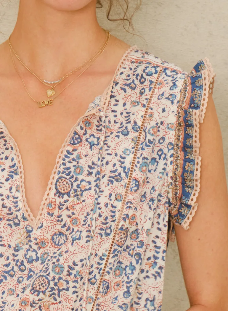 Mabe Sundress in Cass Print