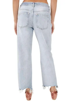 Maggie Mid-Rise Straight-Leg Crop Jeans