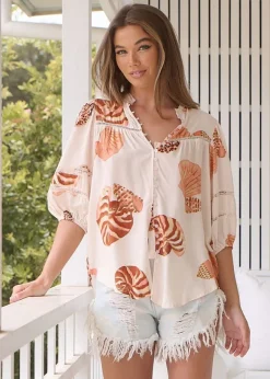 Marcel Print Cyra Blouse
