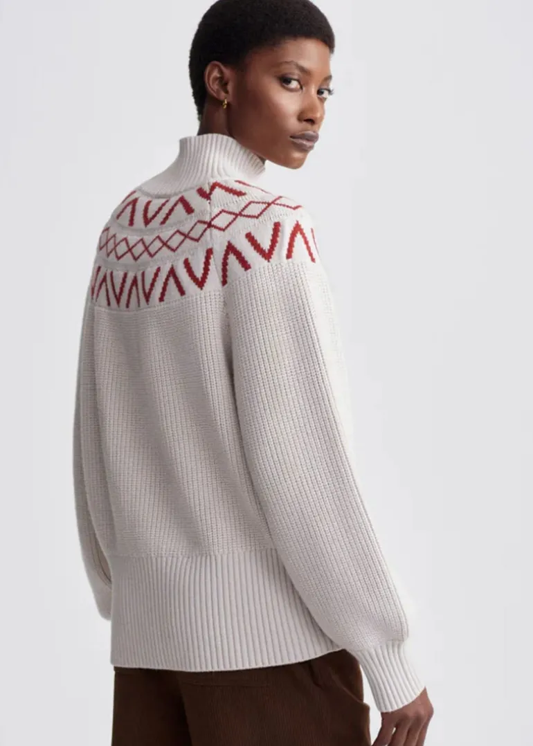Marcie Fair Isle Yoke Knit