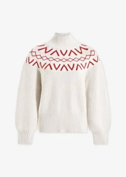 Marcie Fair Isle Yoke Knit