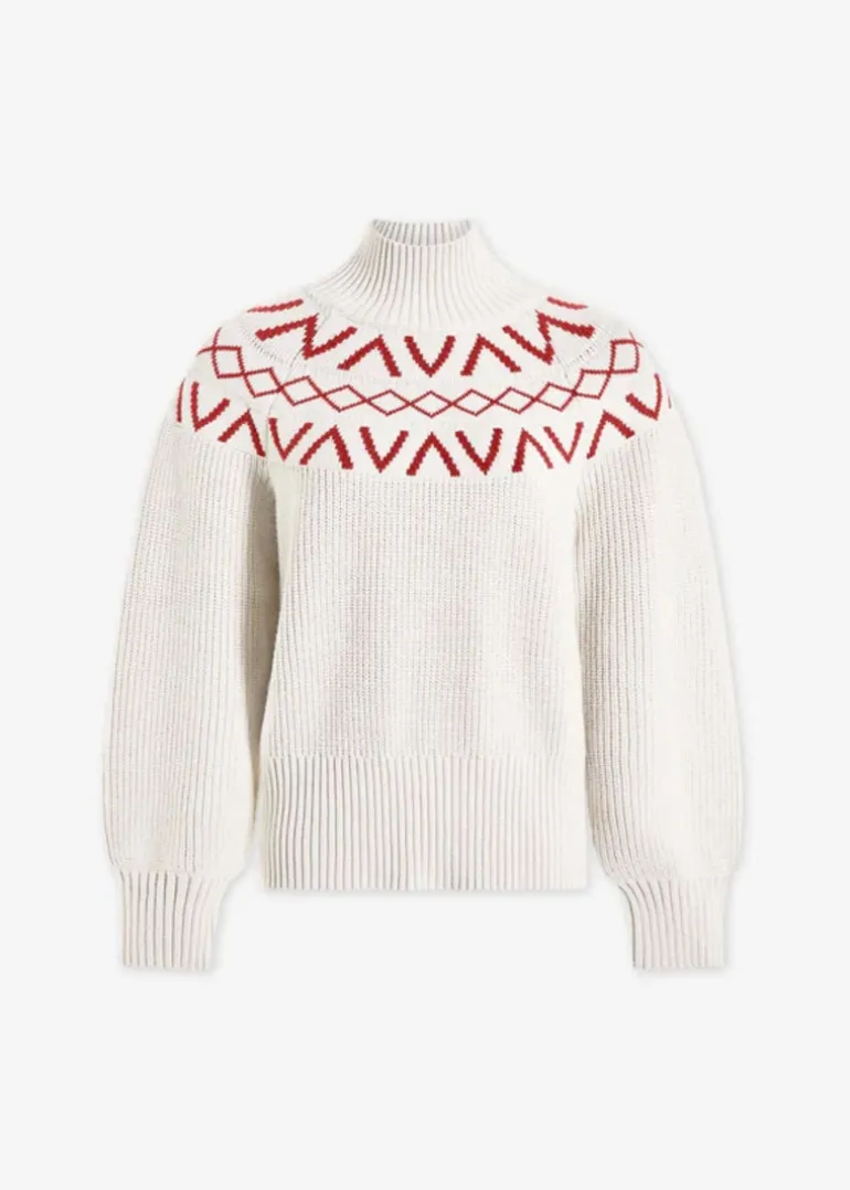 Marcie Fair Isle Yoke Knit
