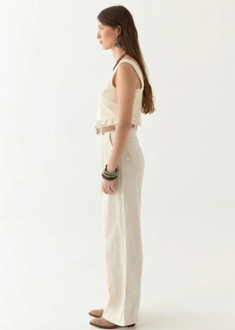 Marisa Pant Berenson Off White