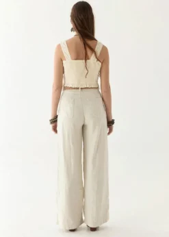 Marisa Pant Berenson Off White