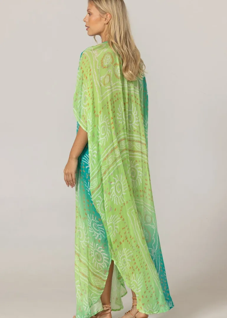 Maxi Kaftan Tessa in Ombre Green