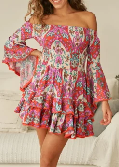 Mini Dress Primrose in Baptise Print