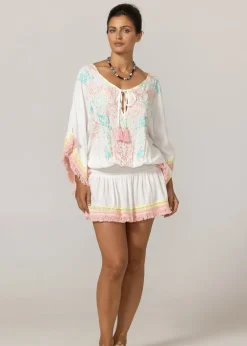 Mini Kaftan Sejla in White