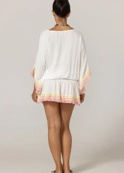 Mini Kaftan Sejla in White