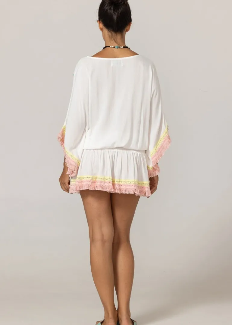 Mini Kaftan Sejla in White