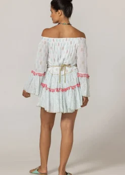 Mini Off Shoulder Dress Azur