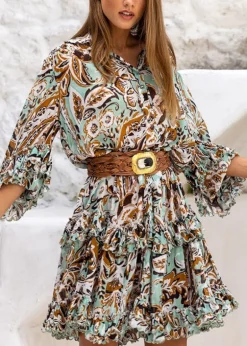 Miss June Leather Buckle Belt Broadway
