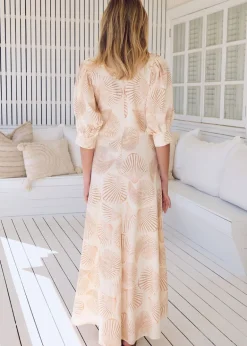 Moa Moanna Print Delmar Maxi Dress