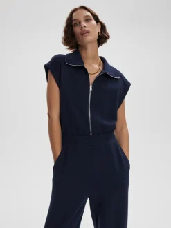 Monica Jumpsuit in Navy