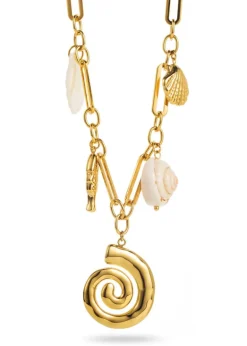 Multi Charm Chain Necklace