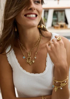Multi Charm Necklace Amour