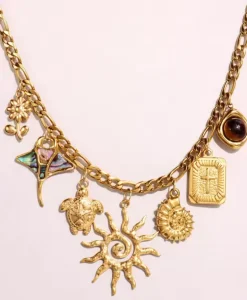 Multi Charm Necklace Stella