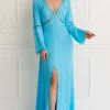 Mykonos Maxi Embroidered Dress