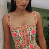 Neon Border Lucia Top