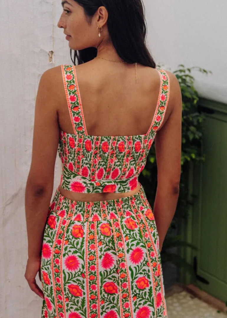 Neon Border Lucia Top