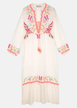 Neon Embroidered Kaftan Java