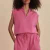 Ollie High Rise Shorts in Ibis Rose