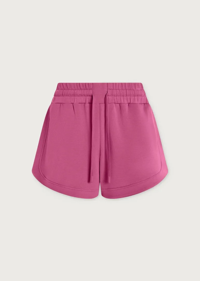 Ollie High Rise Shorts in Ibis Rose