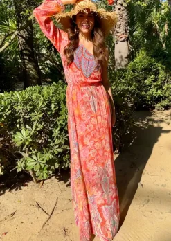 One Shoulder Dress Mannon in Aperol