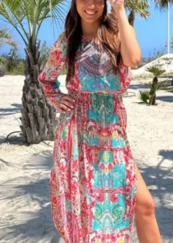 One Shoulder Dress Manon in Tulum