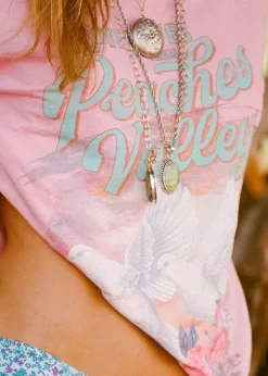 Peaches Biker Tee