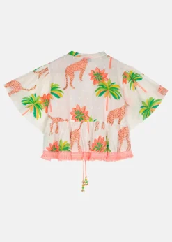 Print Top and Shorts Set Namibia
