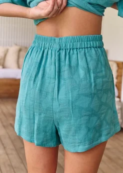 Riviera Print Myra Shorts