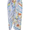 Santorini Sarong Sicilian Print