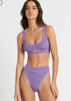 Sasha Bikini Top in Mauve Eco