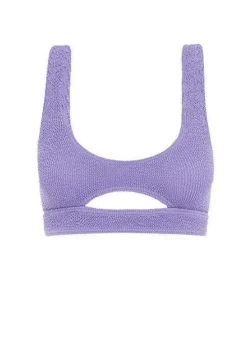 Sasha Bikini Top in Mauve Eco