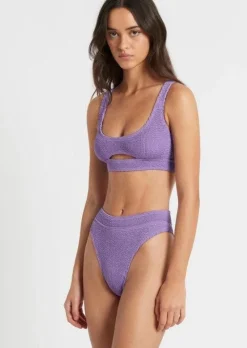Sasha Bikini Top in Mauve Eco