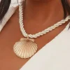 Sea Shell Rope Necklace