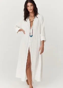 Serendipity Lace Button Through Dress