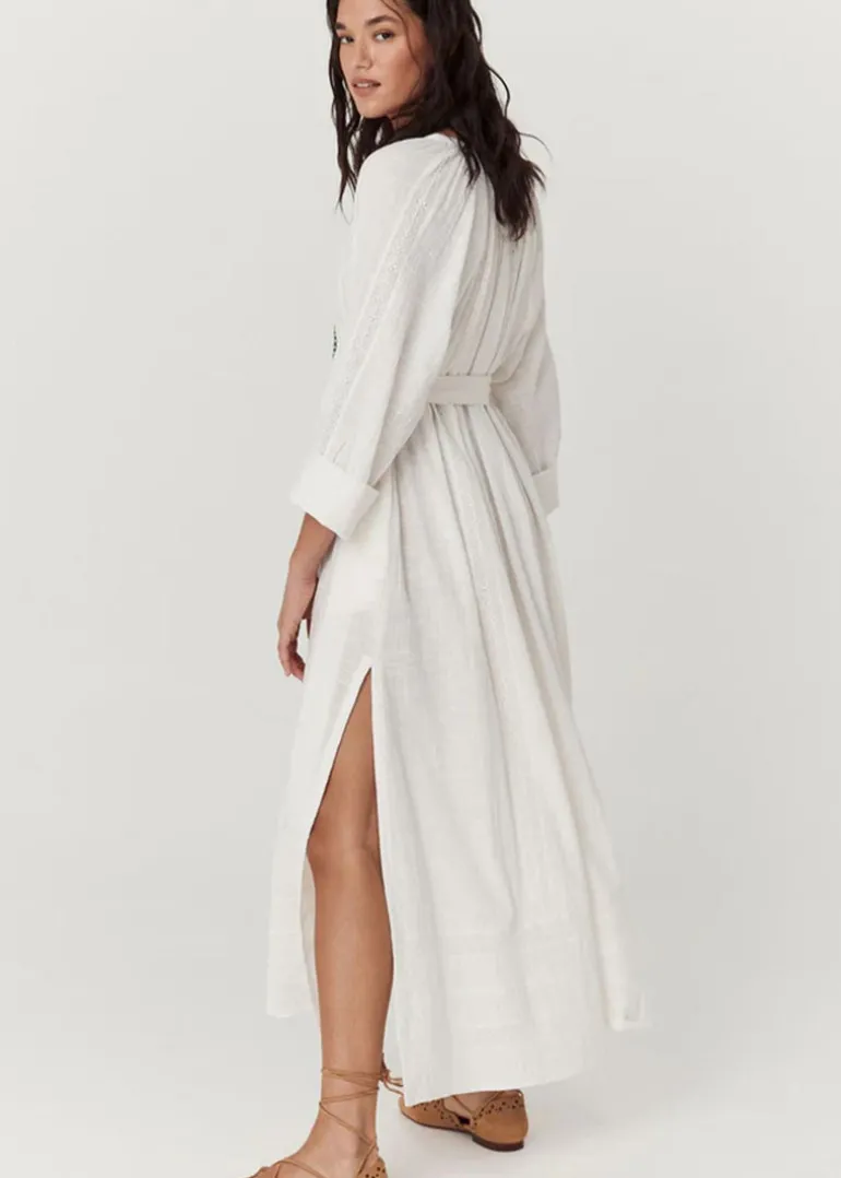 Serendipity Lace Button Through Dress