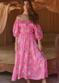 Solstice Linen Soiree Dress