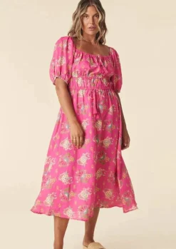 Solstice Linen Soiree Dress