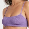 Strap Saint Bikini Top in Mauve Eco