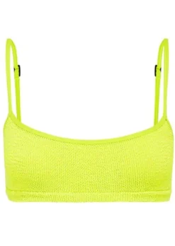 Strap Saint Bikini Top in Sunny Lime
