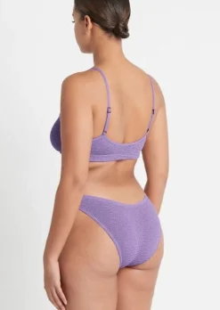 Strap Saint Bikini Top in Mauve Eco